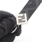 Fendi Key Holder FF Square Zucca Black Key — view 4