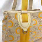Celine Tote Bag Beige Yellow C Macadam — view 7