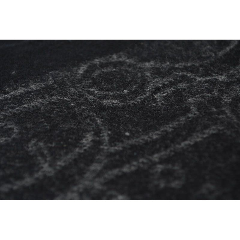 Dior Scarf Winter Wool Cashmere Logo Trotter Black Gray — view 6