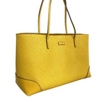 Gucci Tote Diamante Leather Yellow Champagne Gold — view 2