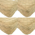 Bottega Veneta Intrecciato Leather Beige Shoulder Bag 1343 — view 5
