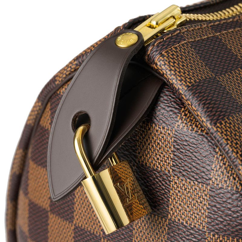 Louis Vuitton Speedy 35 Brown Boston Bag — view 7