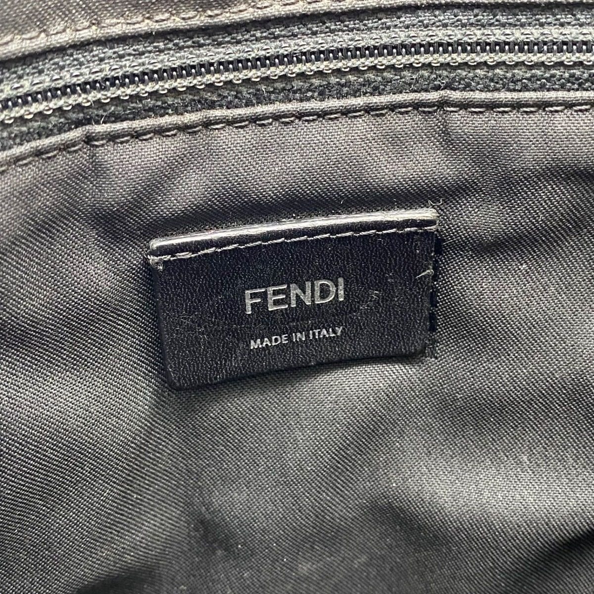 Fendi Belt Bag Monster Star Bugs Eye Black Shoulder Travel — view 4