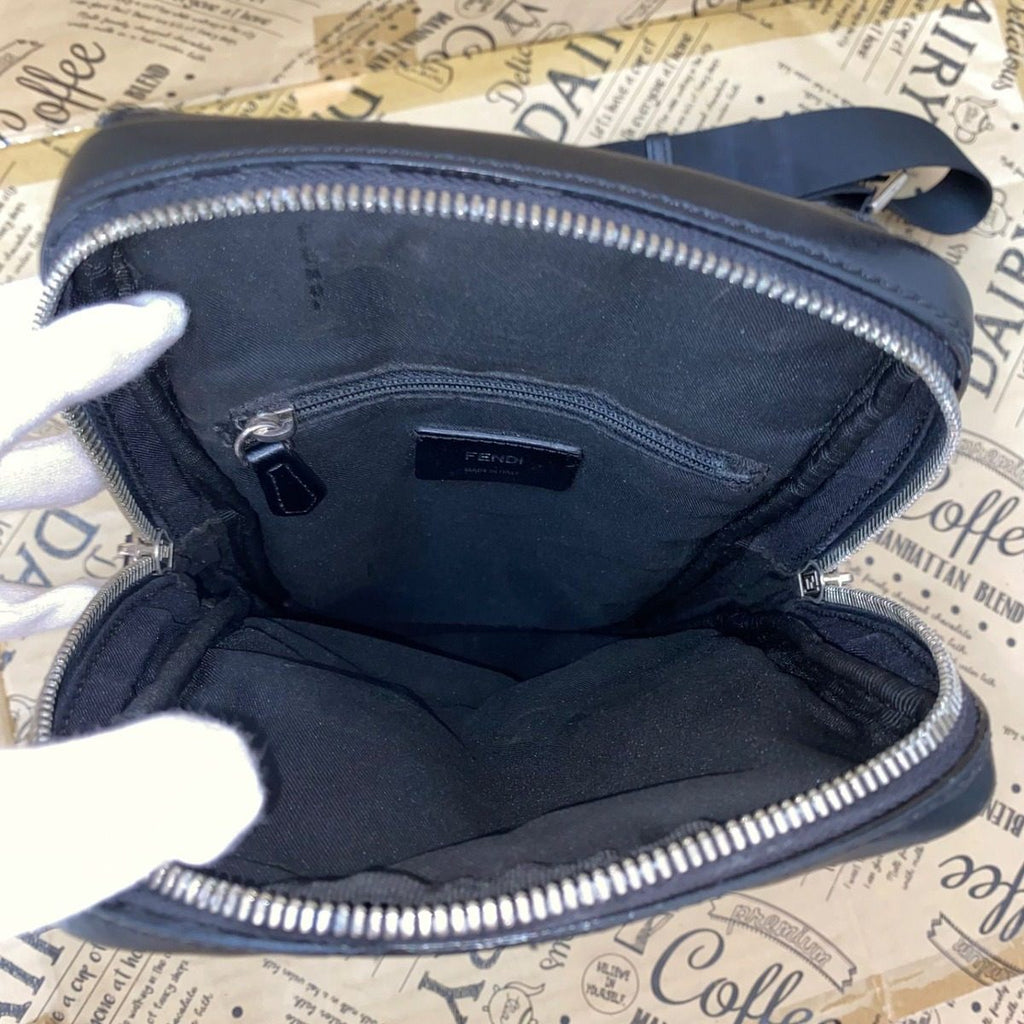 Fendi Belt Bag Monster Star Bugs Eye Black Shoulder Travel — view 8