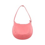 Loewe Half Moon Bag Pink Leather 22