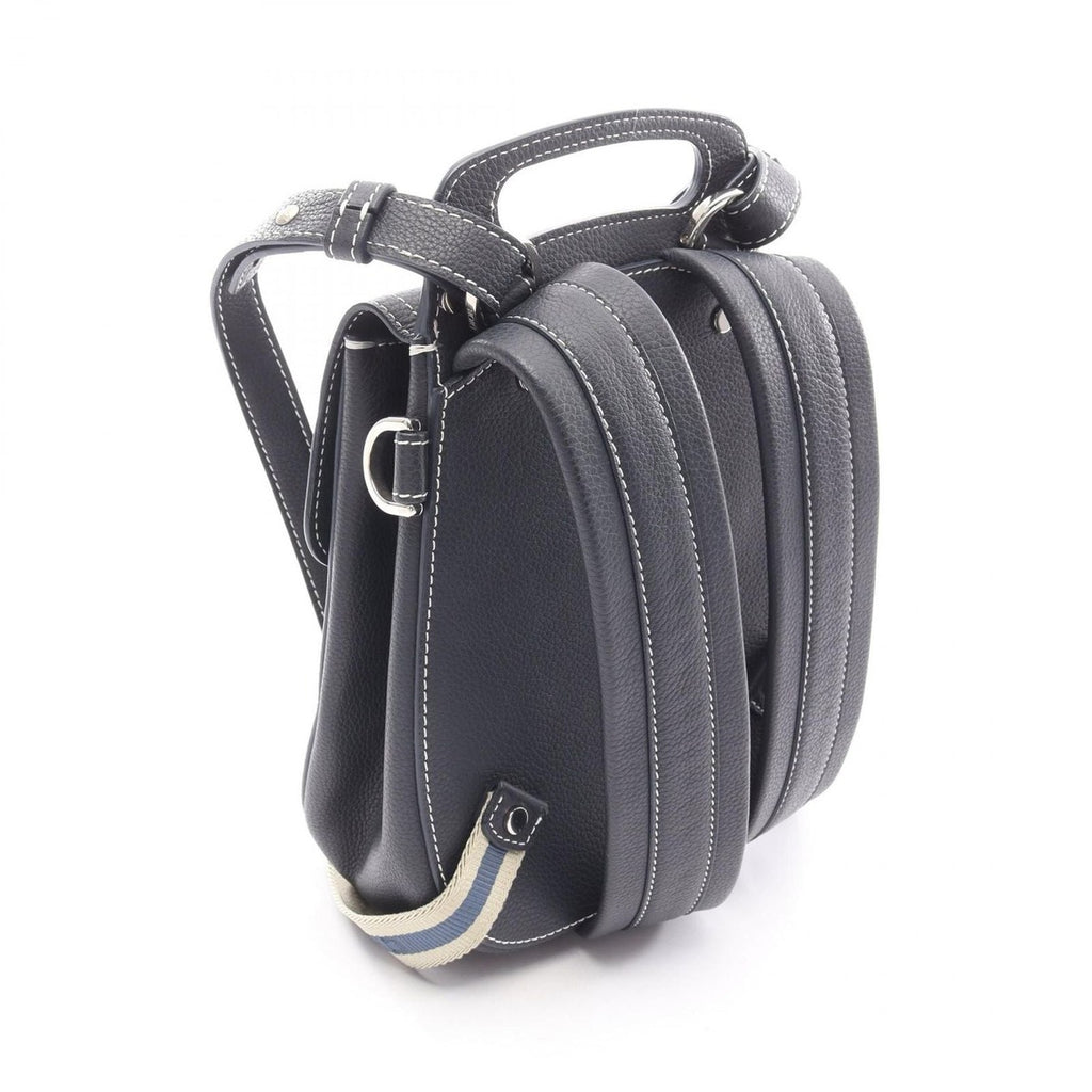 Dior Rucksack Backpack Gallop Navy Leather Saddle — view 2