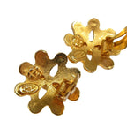Chanel Coco Mark Vintage 94 P Metal Gold Earrings 0505 — view 4