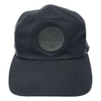 Hermes Nevada Serge Leather Patch Camp Cap Black 60