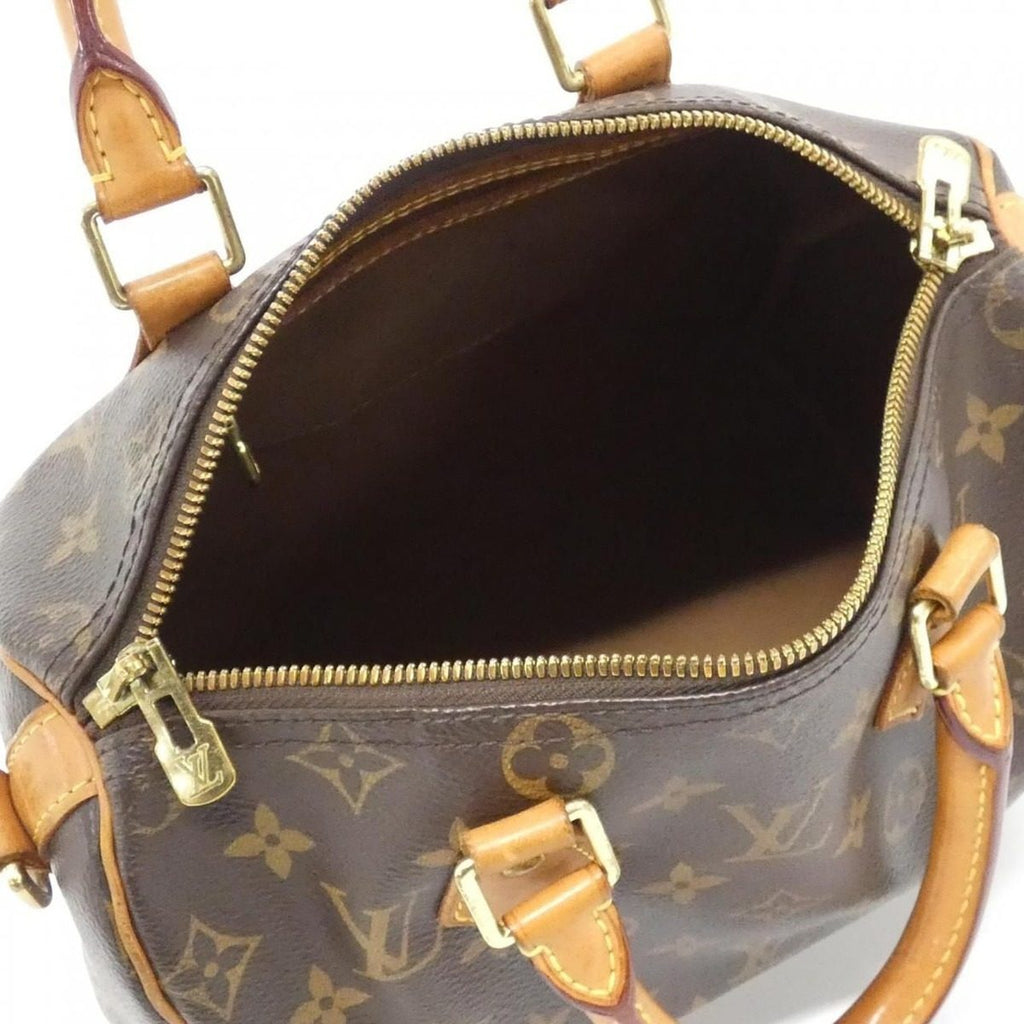 Louis Vuitton Monogram Speedy Bandouliere Boston Bag — view 9