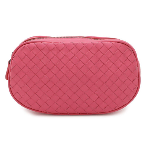 Bottega Veneta Intrecciato Belt Bag Leather Pink