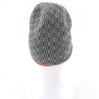 Hermes Vintage Cashmere Martin Margiela Era Logo All Over Pattern Beanie Knit — view 4