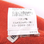 Hermes Vintage Cashmere Martin Margiela Era Logo All Over Pattern Beanie Knit — view 7