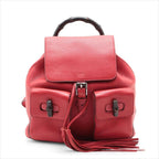 Gucci Backpack Bamboo Leather