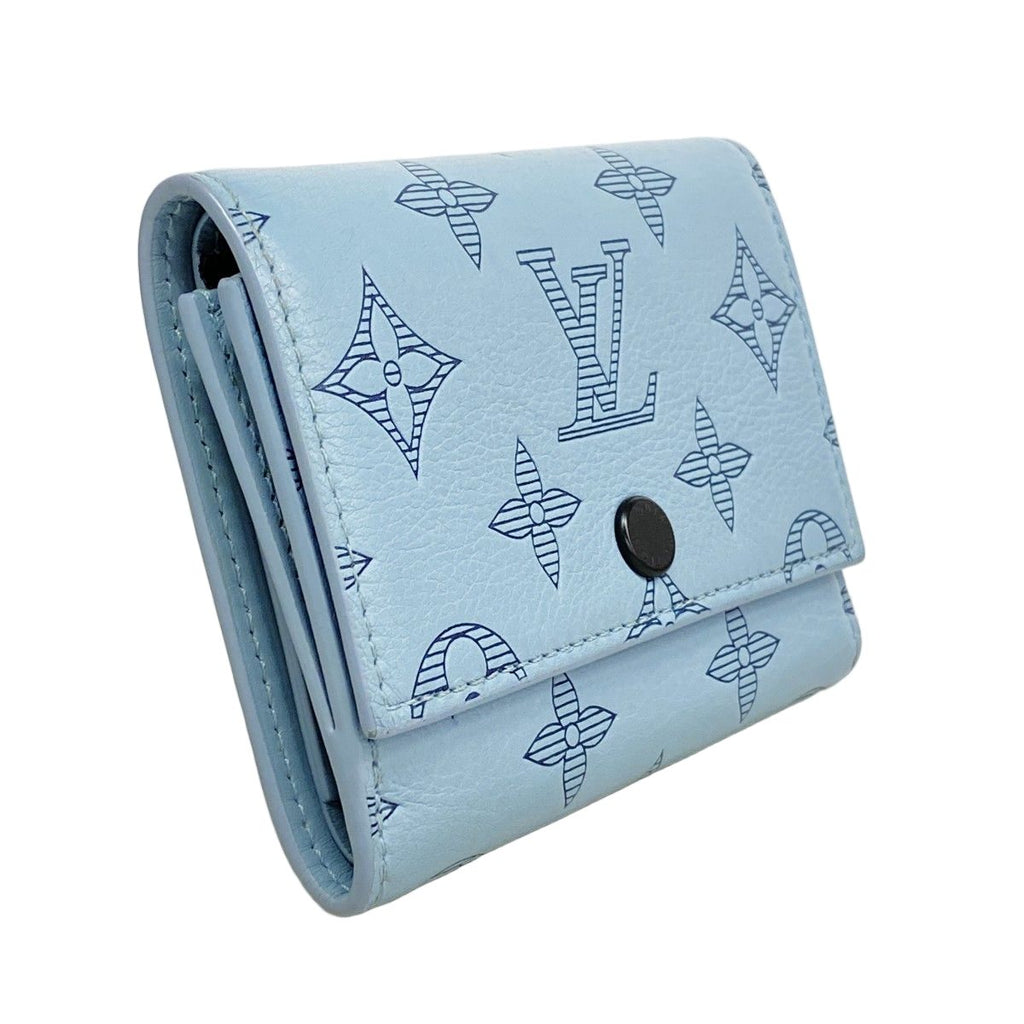 Louis Vuitton Trifold Wallet Monogram Shadow Victor Blue — view 2