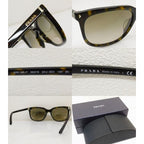 Prada Sunglasses Spr Tortoiseshell Color Brown — view 4
