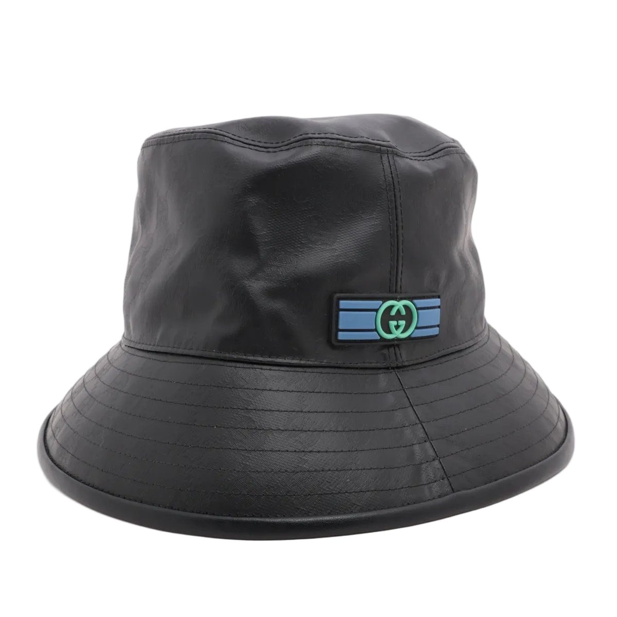 Gucci Tagged GG Crystal Bucket Hat M — view 2