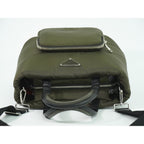 Prada Tessuto Pocket 2-Way Shoulder Bag Tote Nylon Khaki — view 5