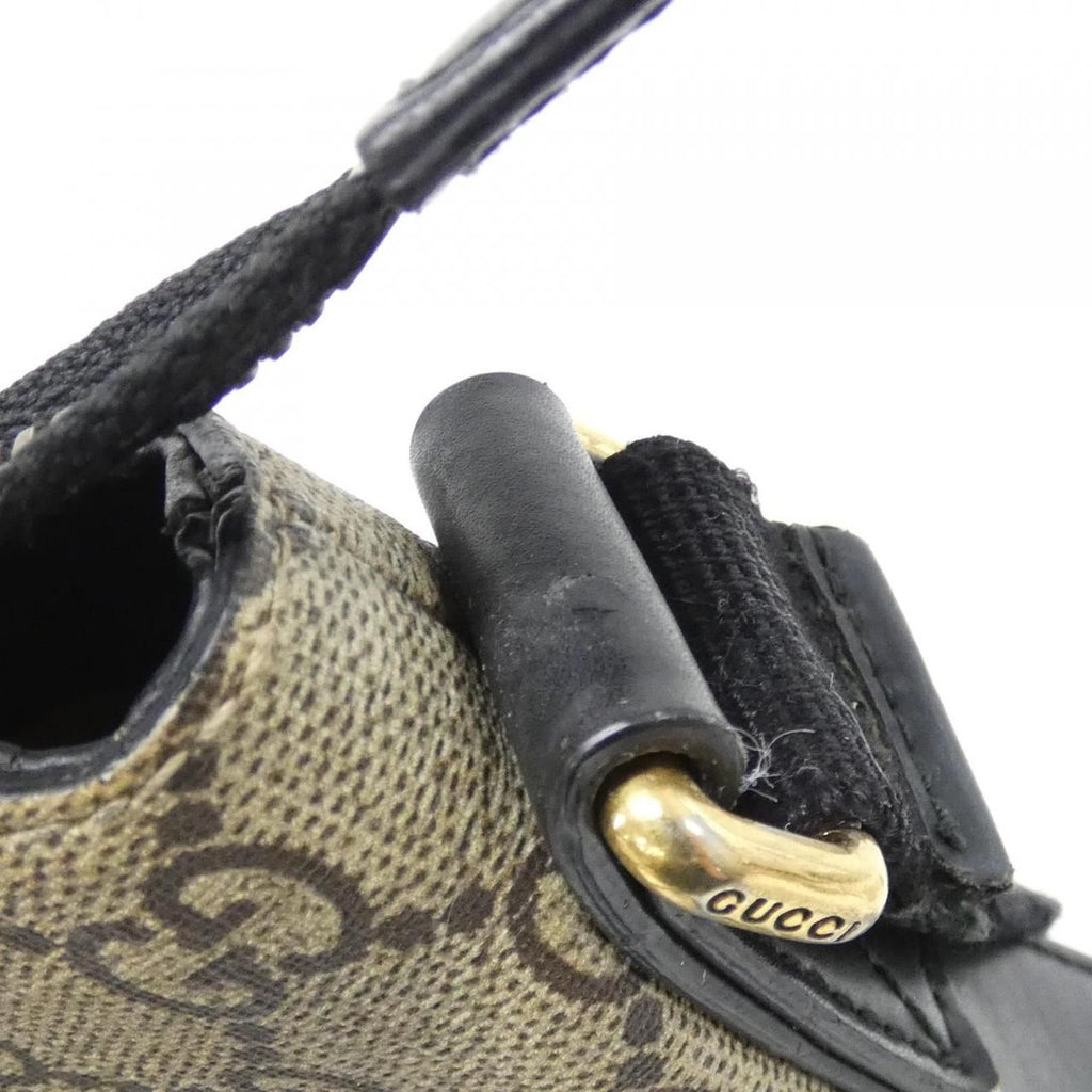 Gucci Shoulder Bag Canvas Black — view 5