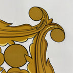 Hermes Scarf Silk Carre 90 Animaux Solaires Animals of the Sun White — view 8