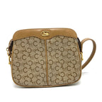 Celine Shoulder Bag C Macadam Leather Beige