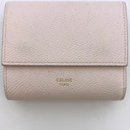 Celine Wallet Trifold Pink Beige 10 B57 — view 4