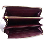 Louis Vuitton Round Zipper Long Wallet Monogram Vernis Zippy — view 3