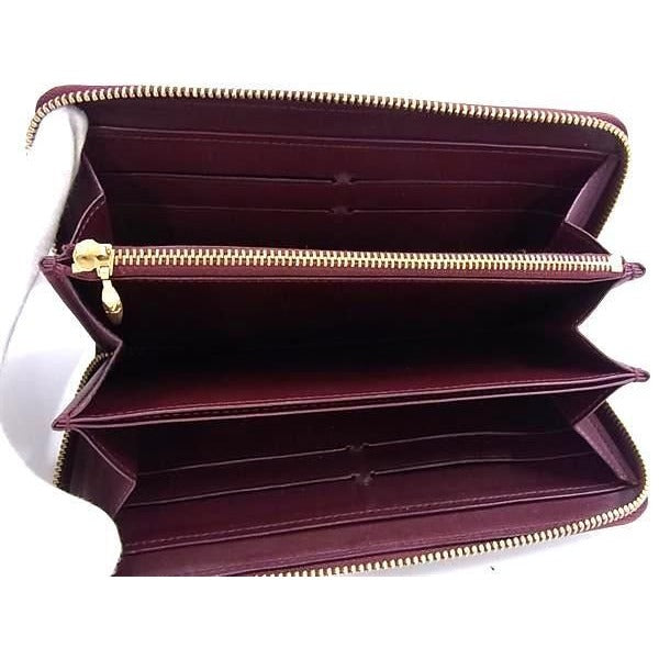 Louis Vuitton Round Zipper Long Wallet Monogram Vernis Zippy — view 3