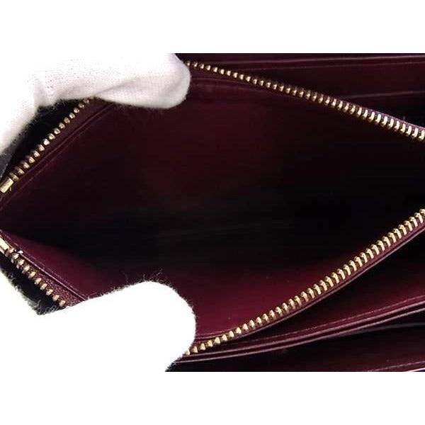 Louis Vuitton Round Zipper Long Wallet Monogram Vernis Zippy — view 4