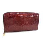 Louis Vuitton Round Zipper Long Wallet Monogram Vernis Zippy