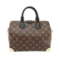 Louis Vuitton White Speedy Trunk 25 Monogram Handbag Shoulder Mini