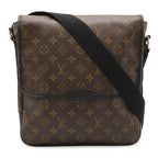 Louis Vuitton Monogram Macassar Bus MM Shoulder Bag Messenger Crossbody — view 2