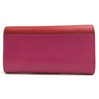 Gucci Long Wallet Women Leather Red bg with Flap Coin — view 2