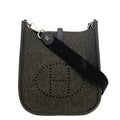 Hermes Shoulder Bag Evelyne TPM Gray