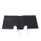 Gucci Wallet Interlocking G Black Leather Wrinkle Processing — view 4