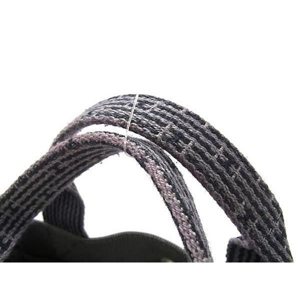 Hermes Tote Her Line MM Gray Canvas Silver Hardware — view 4