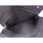 Hermes Tote Her Line MM Gray Canvas Silver Hardware — view 5