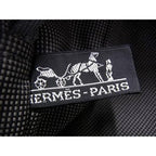 Hermes Tote Her Line MM Gray Canvas Silver Hardware — view 6