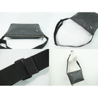 Louis Vuitton LV Mick MM Damier Graphite Shoulder Bag Pochette Black — view 6
