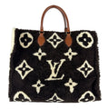Louis Vuitton Handbag Monogram Teddy On The Go GM Brown Beige