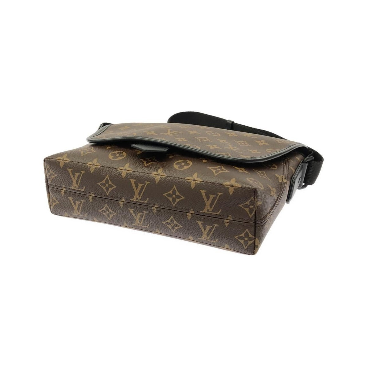 Louis Vuitton Monogram Macassar Magnetic Shoulder Bag — view 3