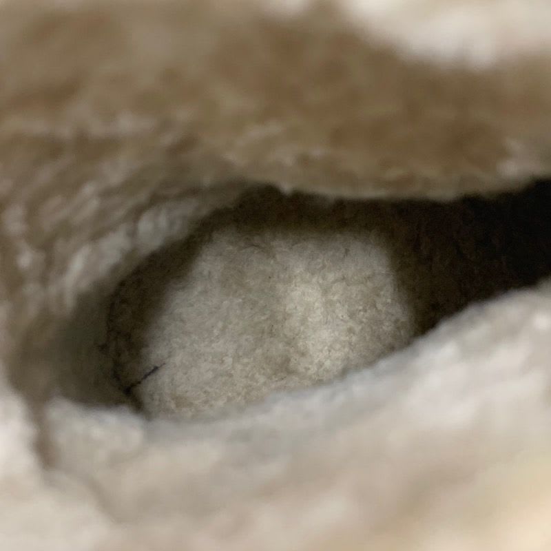 Hermes Veo Boots Short Shoes Suede Shearling Brown Silver — view 6