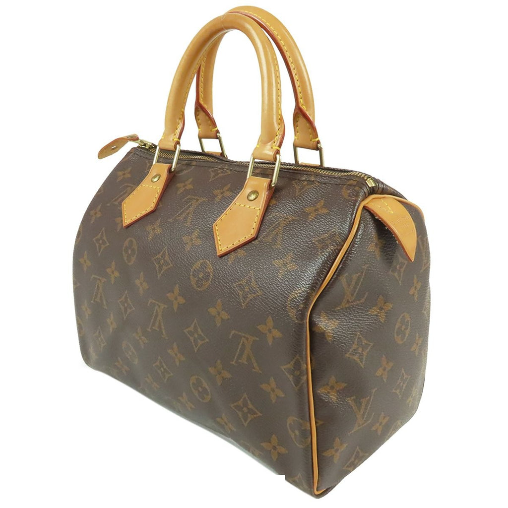 Louis Vuitton Speedy 25 Brown Monogram Canvas Vintage Mini Boston Bag — view 2