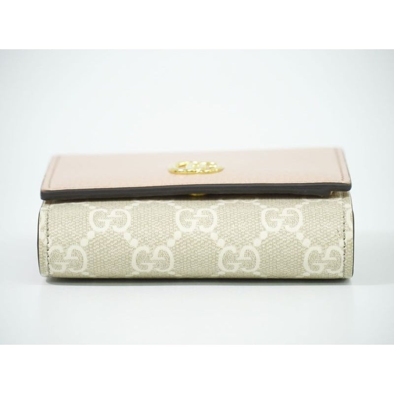 Gucci GG Marmont Supreme Leather Bifold Fold Wallet Compact — view 3