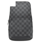 Louis Vuitton Belt Bag Avenue Damier Canvas Infini Metallic Onyx Matte Silver