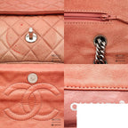 Chanel Double Flap Quilted Chain Shoulder Bag