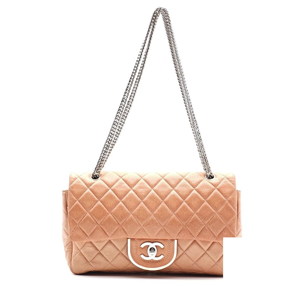 Chanel Double Flap Quilted Chain Shoulder Bag — view 2