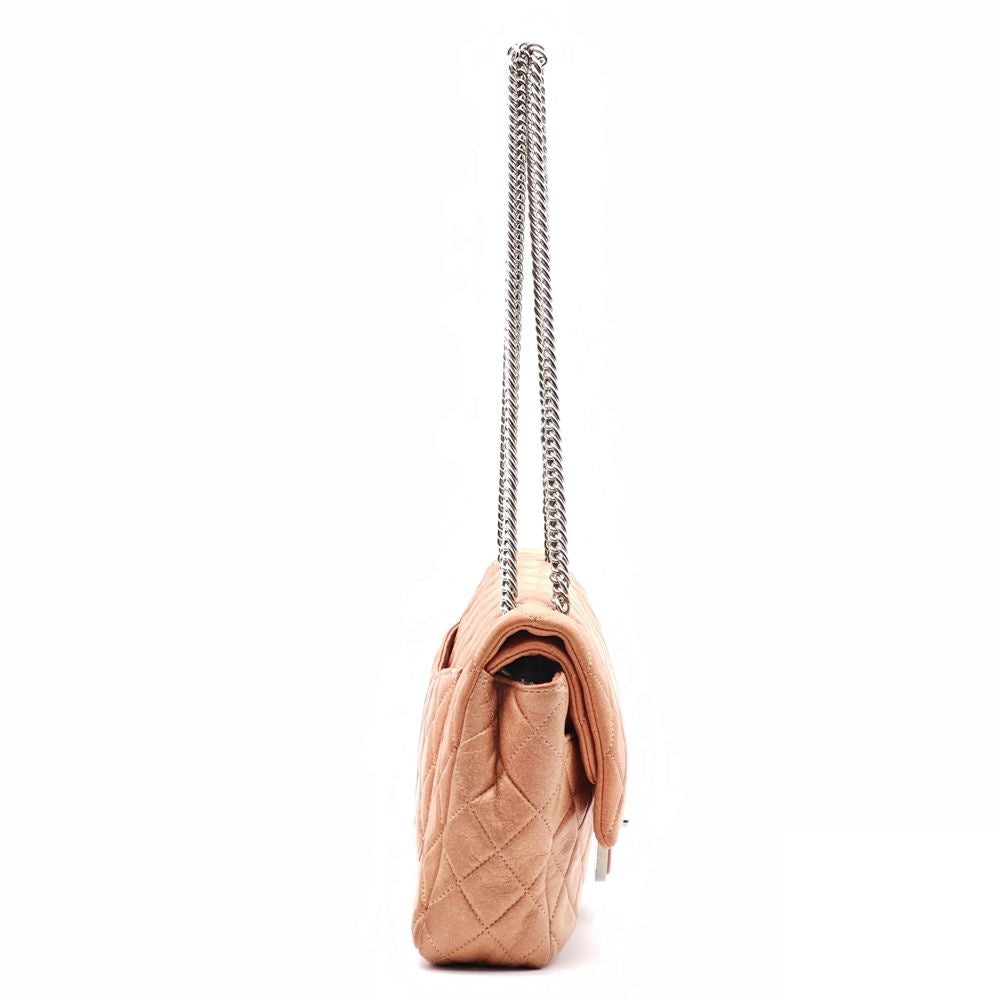 Chanel Double Flap Quilted Chain Shoulder Bag — view 4