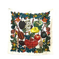 Hermes Scarf Citrouilles & Coloqu in Tes Pumpkin and Colocint Silk White Beige