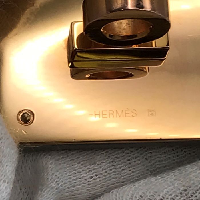 Hermes Kelly Dog Bracelet Swift White — view 7