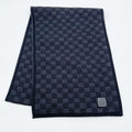 Louis Vuitton Scarf Neo Petit Damier Black Wool